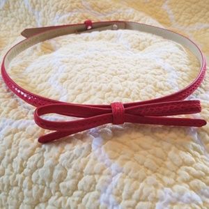 White House Black Market red belt